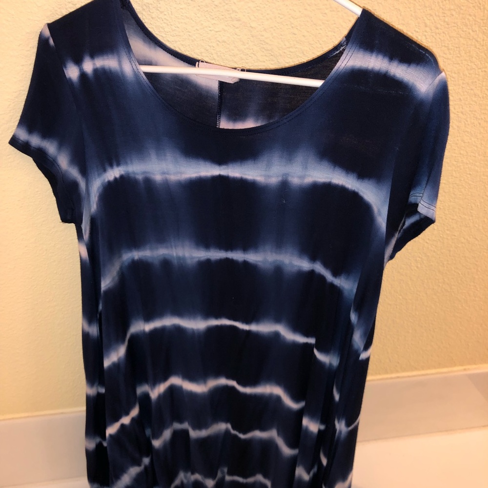 Blue summer dress